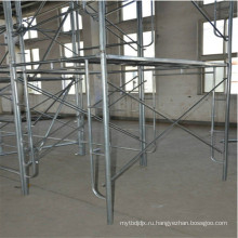 Лестница из оцинкованной рамы из высокопрочной круглой стали Q235 Q345, сделанная в Китае